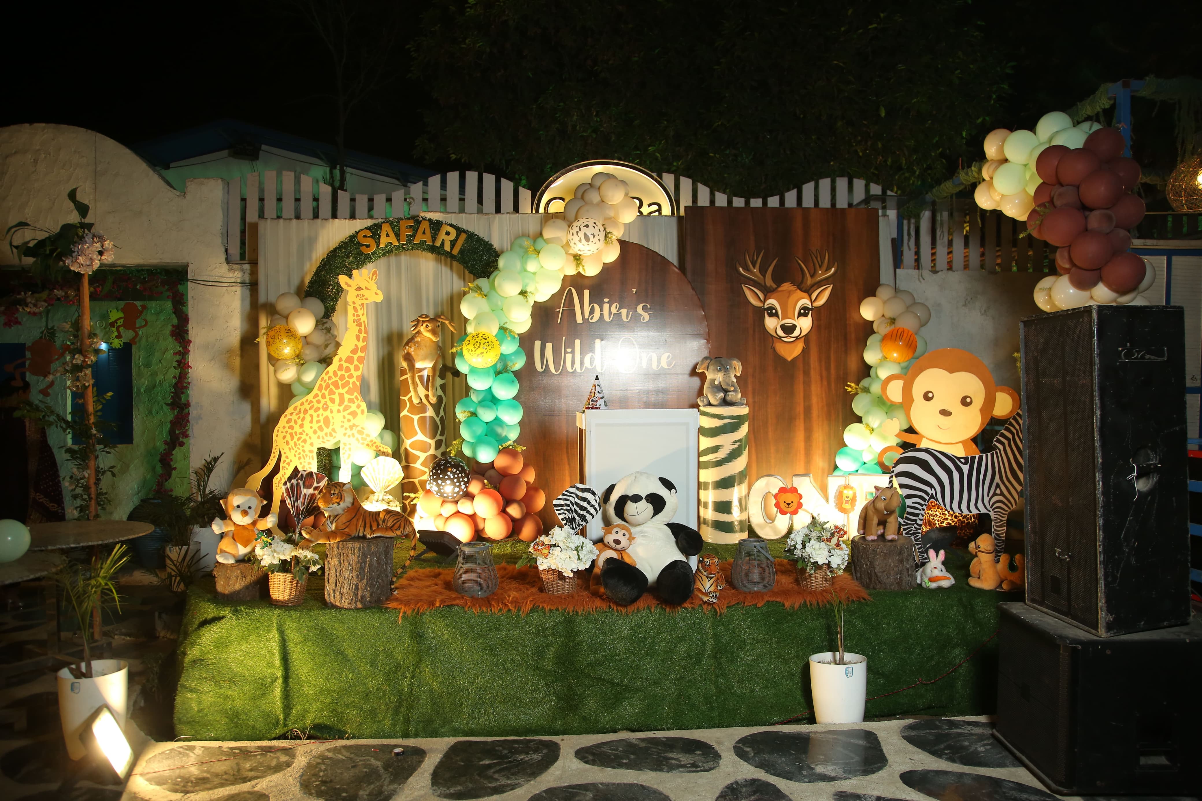 Birthday celebration setup by event planners in Noida